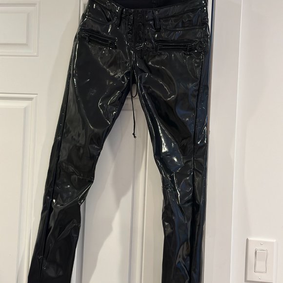 UNRAVEL PROJECT two-tone slim-fit trousers size 27 - Picture 2 of 5